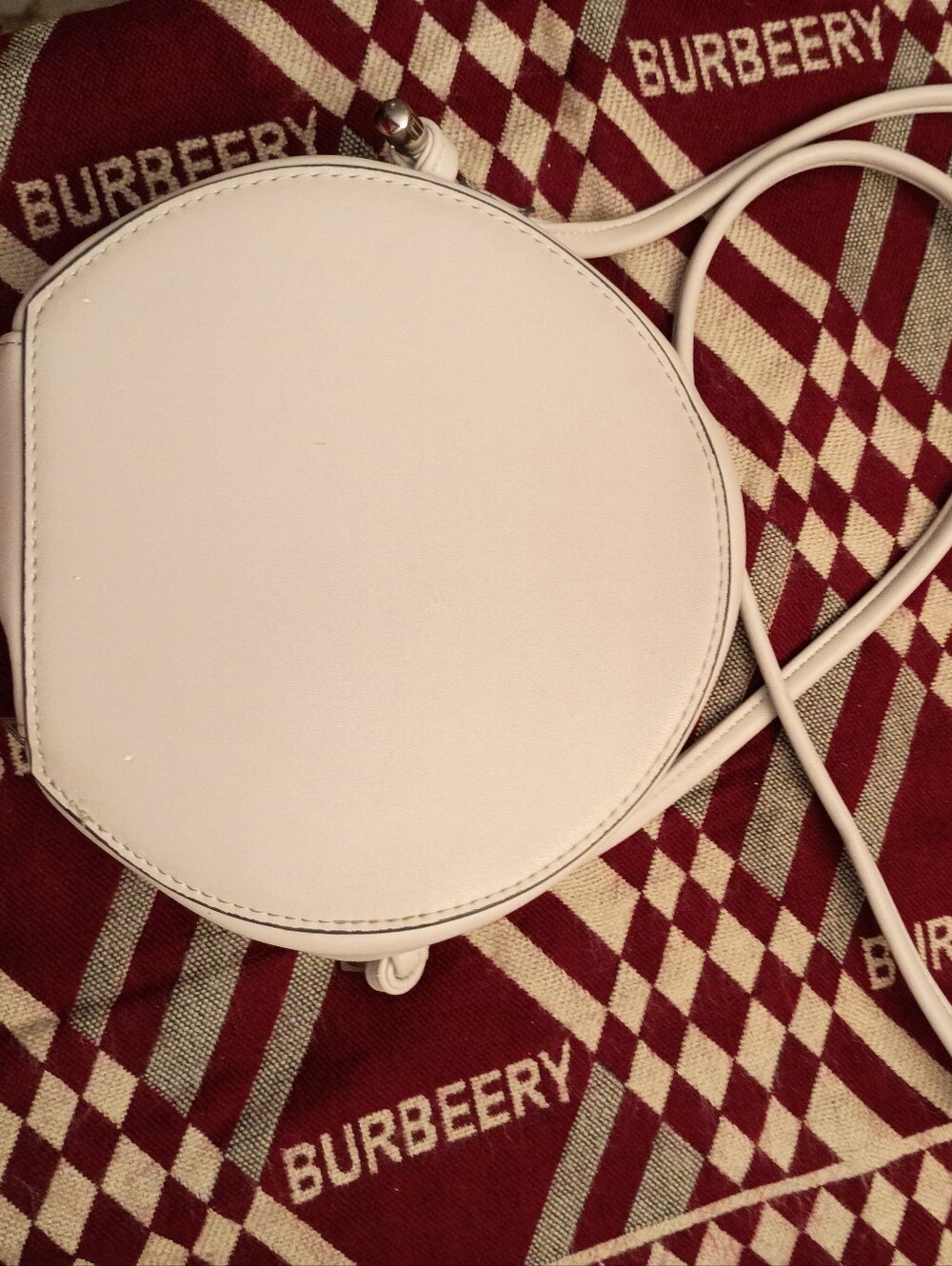 A New Day Cream Round Cross BagPurse